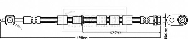 BORG & BECK Jarruletku BBH8372